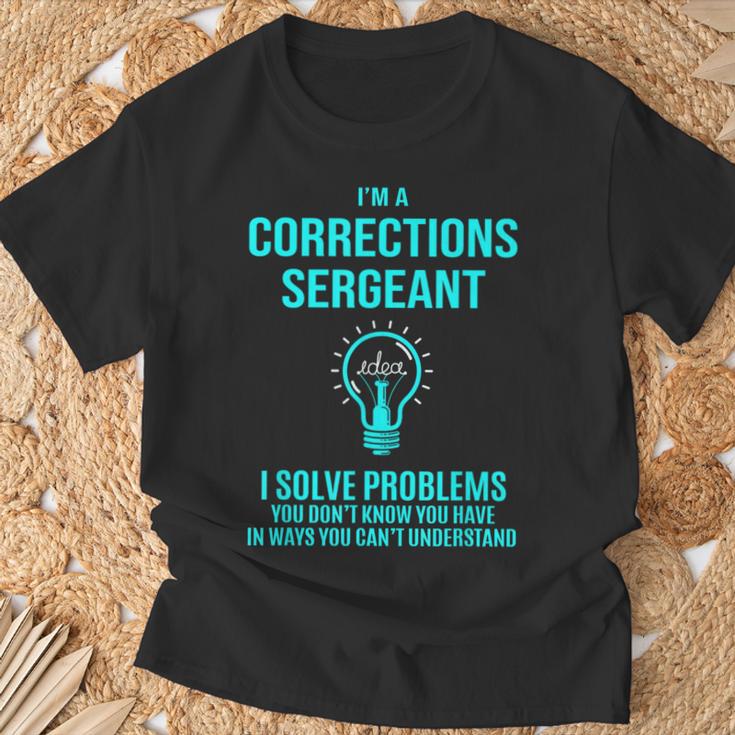 Corrections Gifts, Corrections Sergeant Shirts