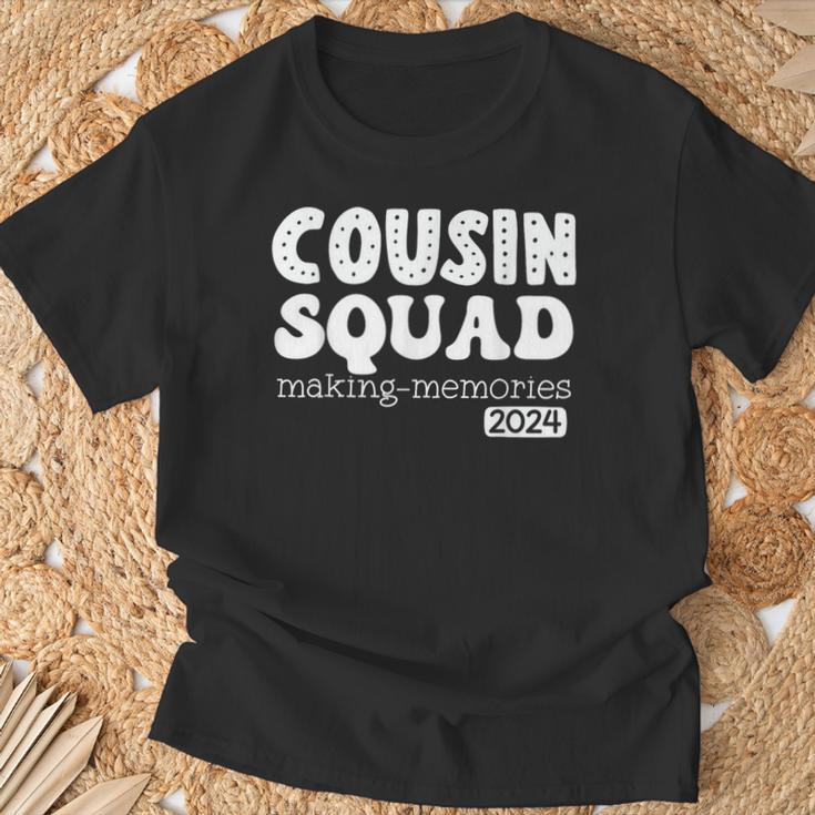 Cousin Squad Crew 2024 Making Memories Family Reunion T-Shirt Gifts for Old Men