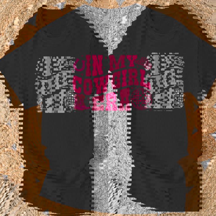 In My Cowgirl Era Groovy Cute Western Rodeo Cowgirls T-Shirt Gifts for Old Men