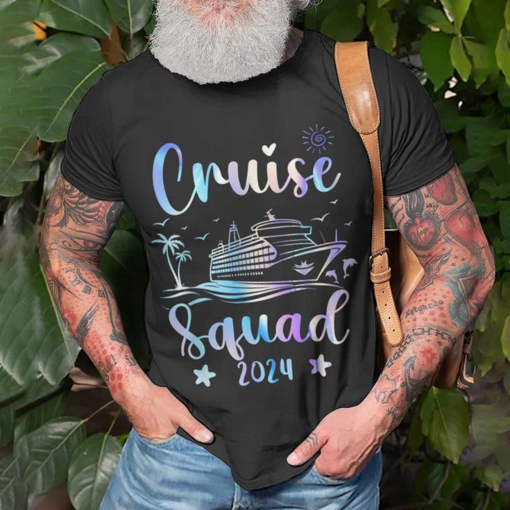Cruise Squad 2024 Matching Family Vacation Family Cruise T-Shirt Gifts for Old Men