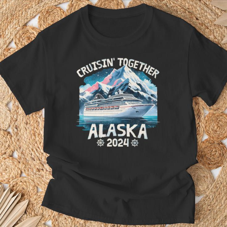 Cruisin Together Alaska 2024 Family Friend Alaska Cruise T-Shirt Gifts for Old Men