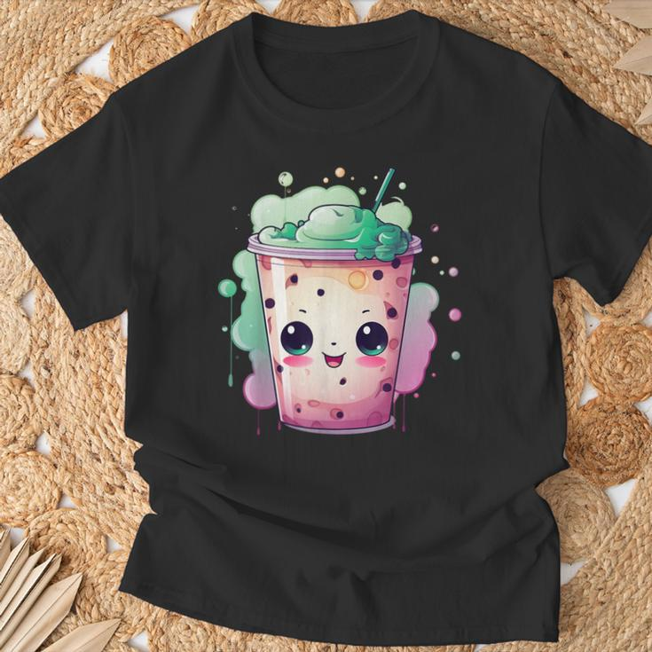 Cute Bubble Tea I Milk Tea I Bubble Tea T-Shirt Geschenke für alte Männer