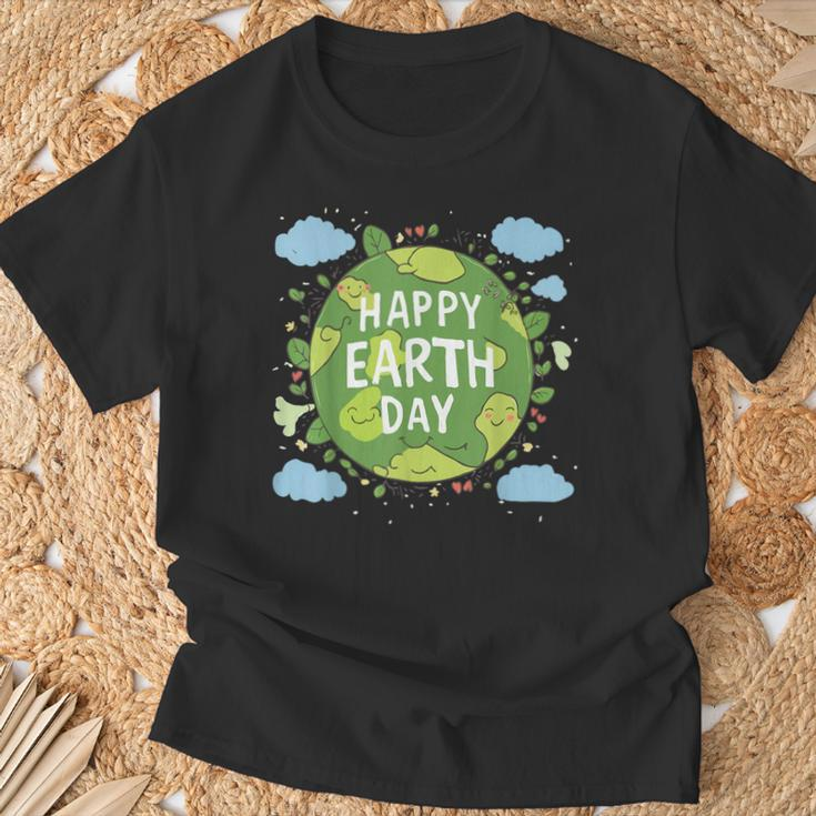 Cute Planet Earth Saying Happy Earth Day 2024 T-Shirt Gifts for Old Men