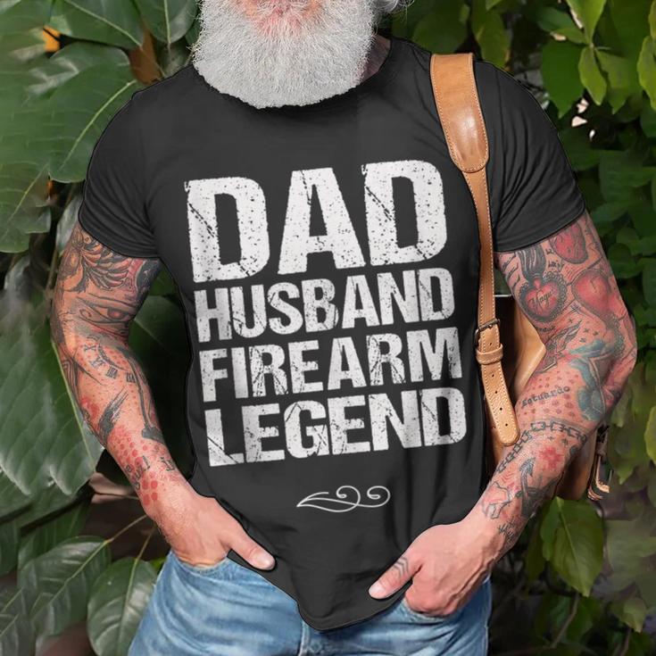 Firearms Gifts, Papa The Man Myth Legend Shirts