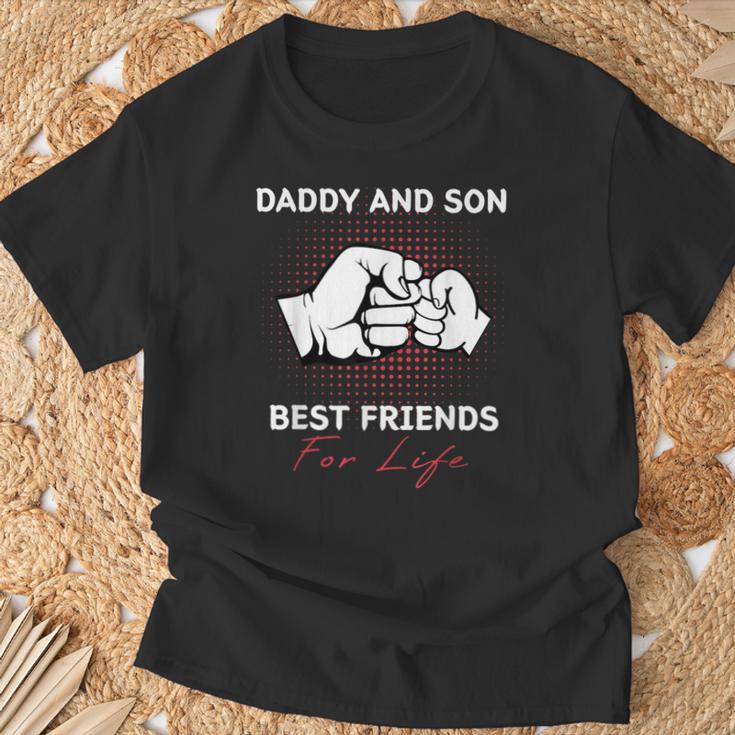 Dad And Son Partner Look Best Friends For Life T-Shirt Geschenke für alte Männer