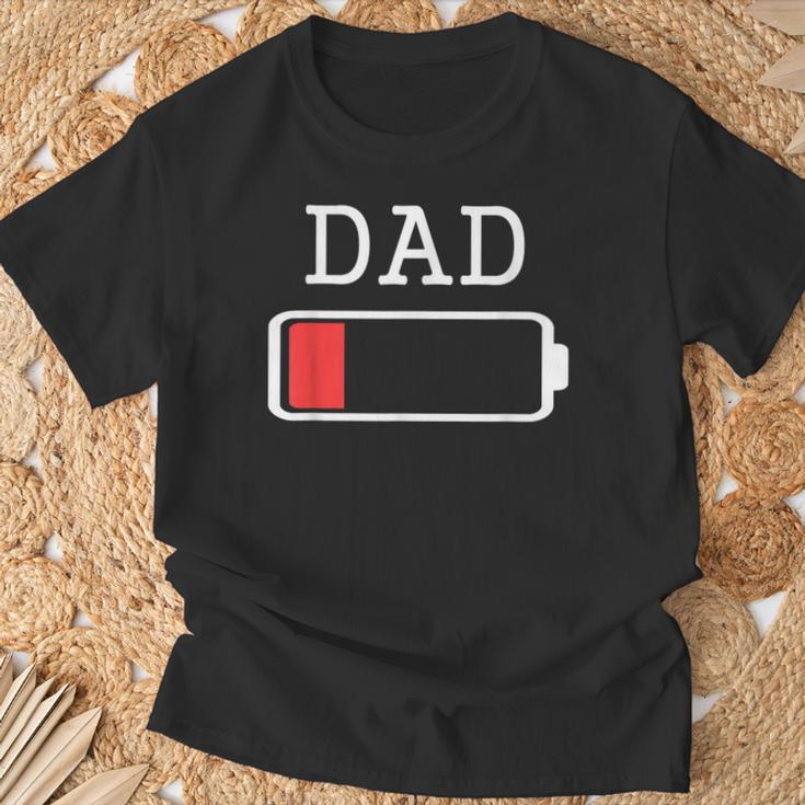 Matching Gifts, Dad Low Battery Shirts