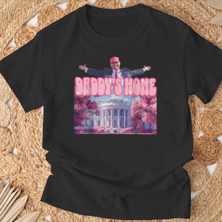 Daddy's Home T-Shirt Gifts for Old Men