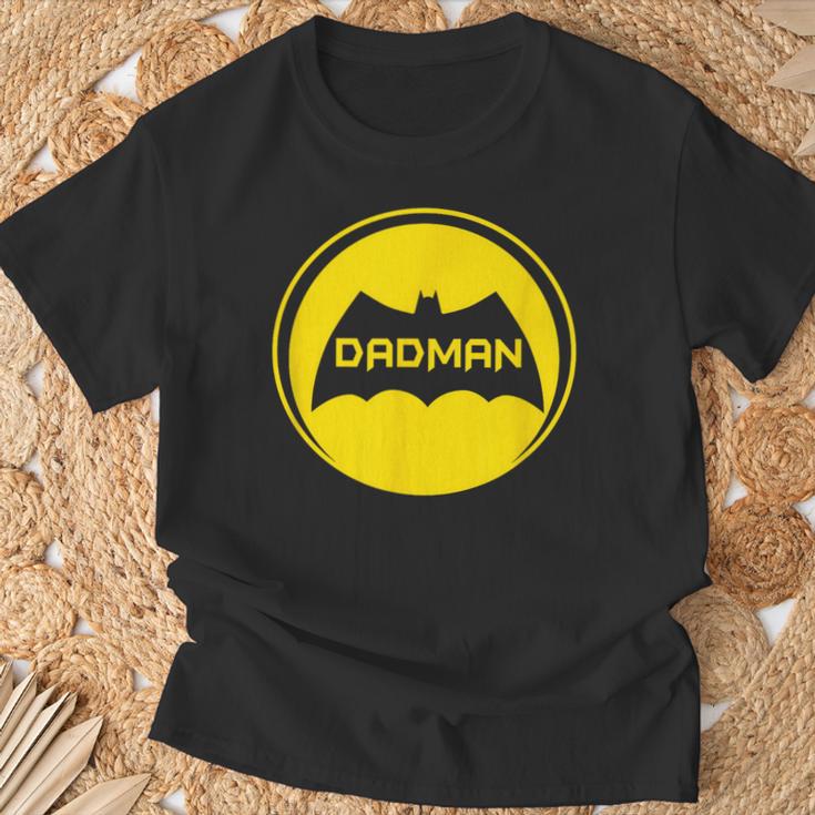 Dadman Father Am Tag Held Bei Nacht Papa Ist Der Beste Dad T-Shirt Geschenke für alte Männer