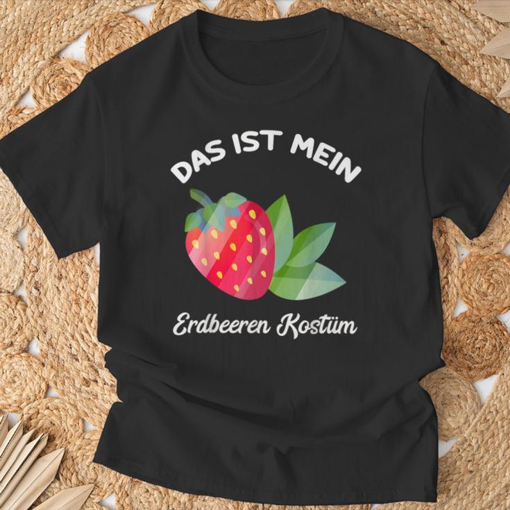 Das Ist Mein Strawberries Costume T-Shirt Geschenke für alte Männer