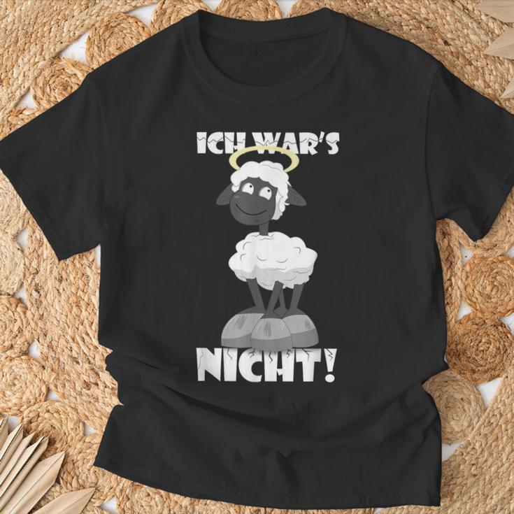 Das Schaf War Es Nicht Oder Ich Wars Nicht Süßsheep German S T-Shirt Geschenke für alte Männer