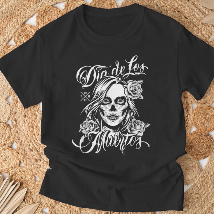 Day Of The Dead I Día De Los Muertos I La Catrina S T-Shirt Geschenke für alte Männer