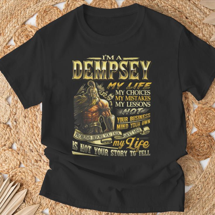 Dempsey Family Name Dempsey Last Name Team T-Shirt Gifts for Old Men