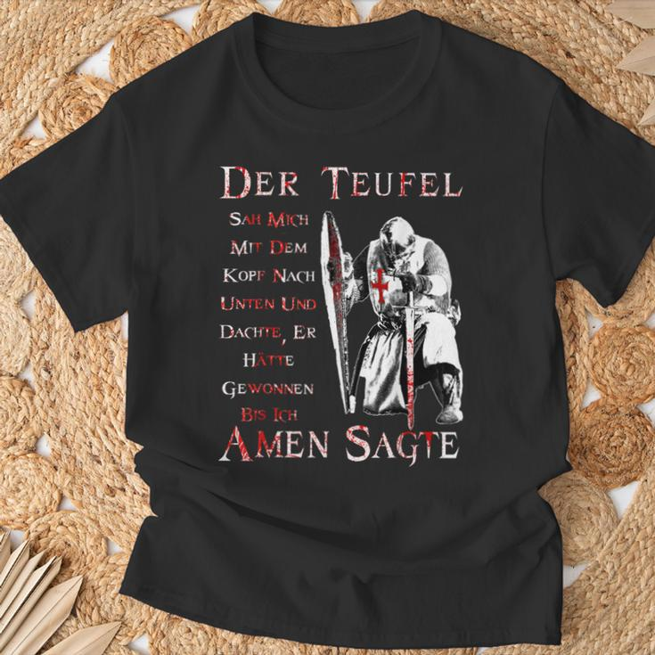 Der Teufel Hat Mich Sehen S T-Shirt Geschenke für alte Männer