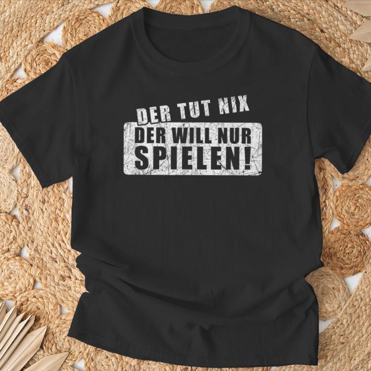 'Der Tut Nix Der Will Nur Spiel' 'Der Tut Nix Der Will Nur Spiel T-Shirt Geschenke für alte Männer