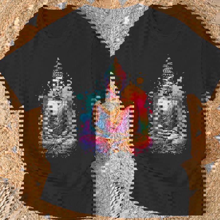 Bouddha Illumination Spirituelle Et Calme Méditations T-Shirt Cadeaux pour les vieillards