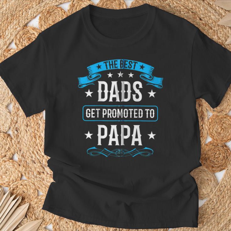 Die Bestenäter Werden Zum Papa Papaatertag Befördert Kapuzenjacke T-Shirt Geschenke für alte Männer