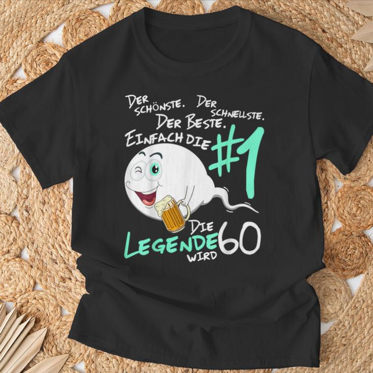 Die Legende Wird 60 Jahre 60S Birthday T-Shirt Geschenke für alte Männer
