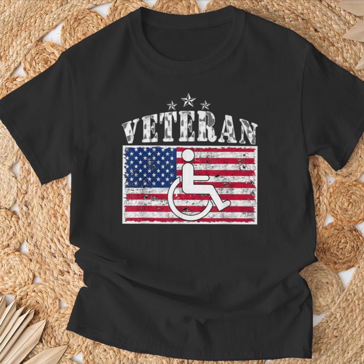 Disabled Handicapped Veteran For Veteran T-Shirt Gifts for Old Men