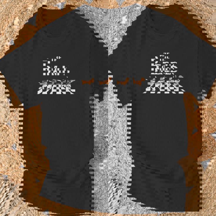 Disfrute De Los Beagles Squad Cool Dogs Gráficos Cool s Camiseta unisex Regalos para ancianos