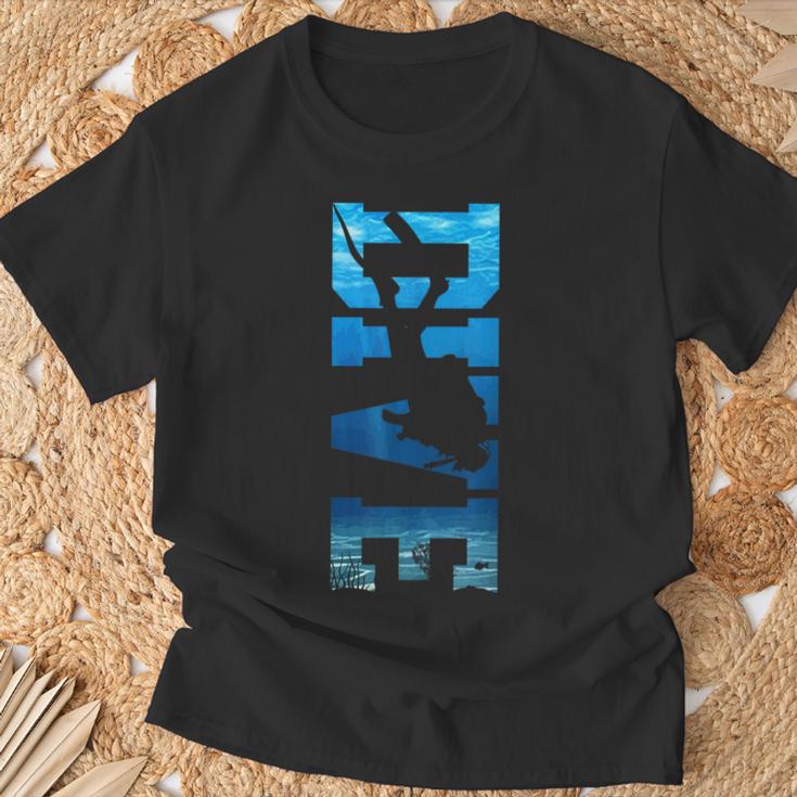 Diver Diving T-Shirt Geschenke für alte Männer