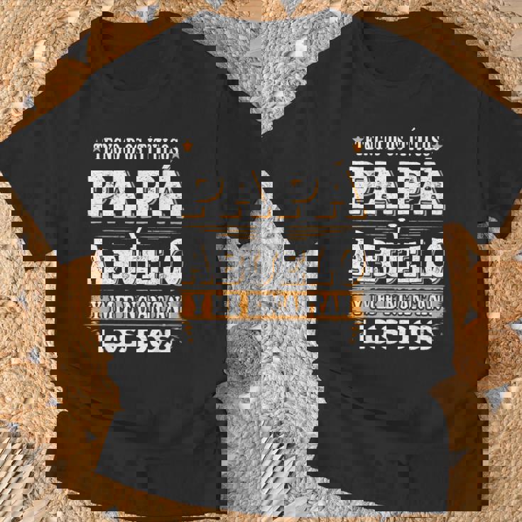 Divertido Abuelo Regalo Día Del Padre Papá Y Abuelo Camiseta unisex Regalos para ancianos