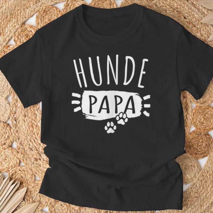 Dog Dad Dog Dad For Dogs Dad S T-Shirt Geschenke für alte Männer