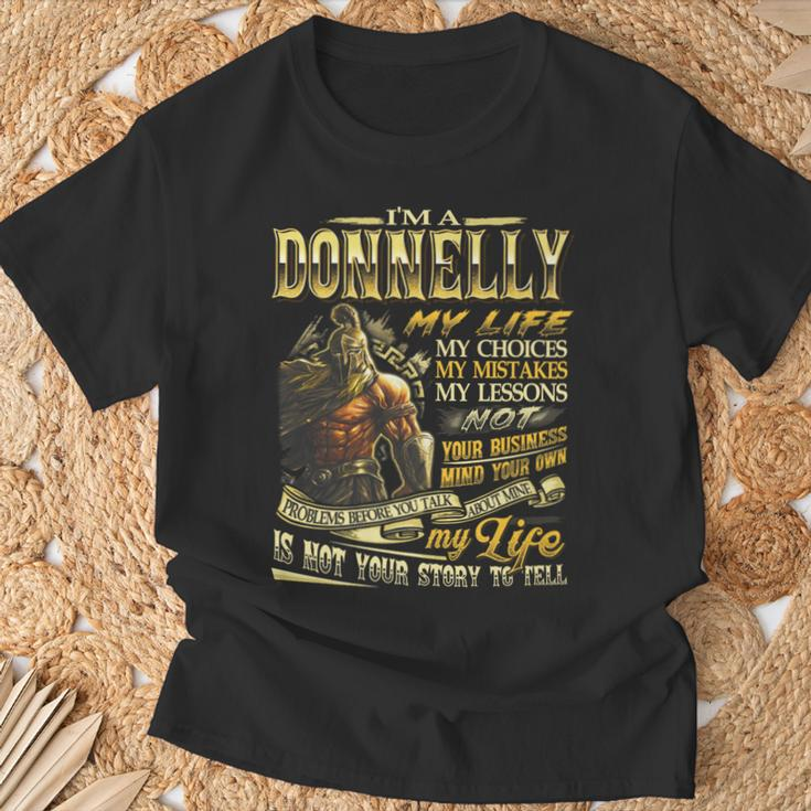 Donnelly Family Name Donnelly Last Name Team T-Shirt Gifts for Old Men
