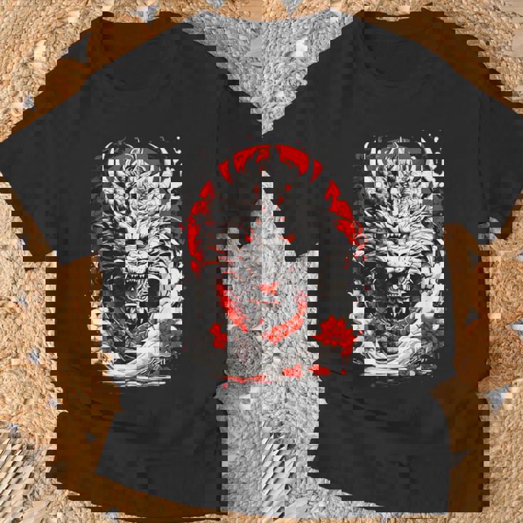 Dragon Japonais T-Shirt Cadeaux pour les vieillards