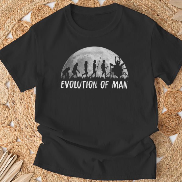 Drums For Vintage Rock Drumsticks T-Shirt Geschenke für alte Männer