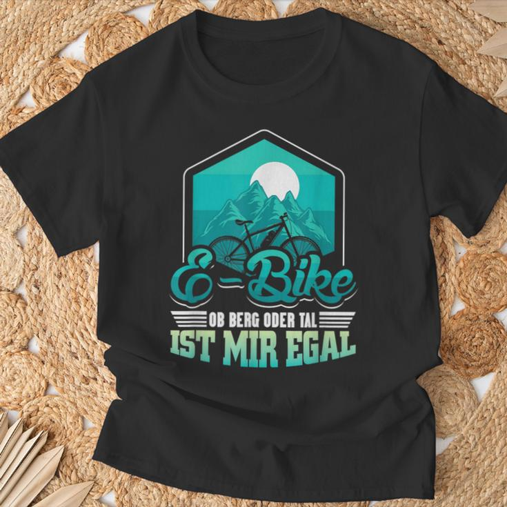 E-Bike Berg Or Tal Ist Mir Egal T-Shirt Geschenke für alte Männer
