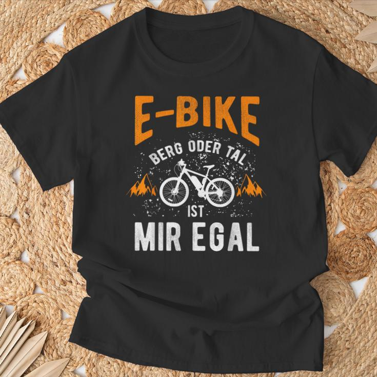 E-Bike Bicycle E Bike Electric Bicycle Man Slogan T-Shirt Geschenke für alte Männer
