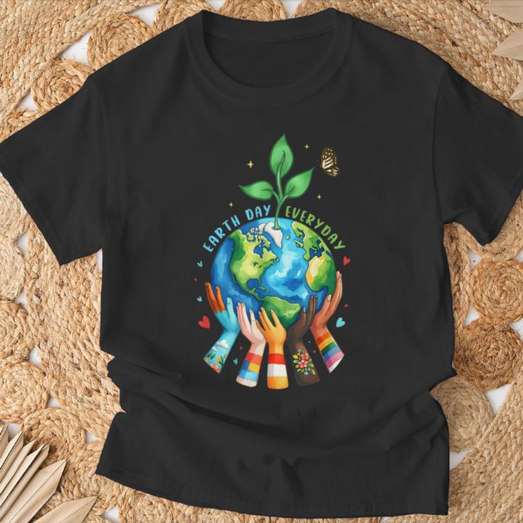 Earth Day 2024 Everyday Protect Environment Save The Planet T-Shirt Gifts for Old Men