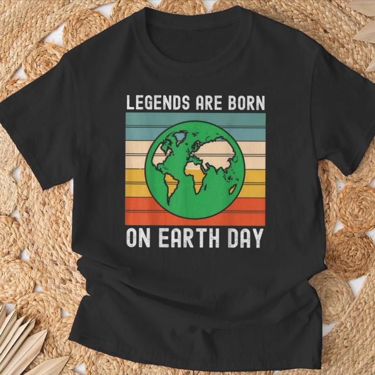 Earth Day Is My Birthday Earth Day Birth Day Party Women T-Shirt Gifts for Old Men