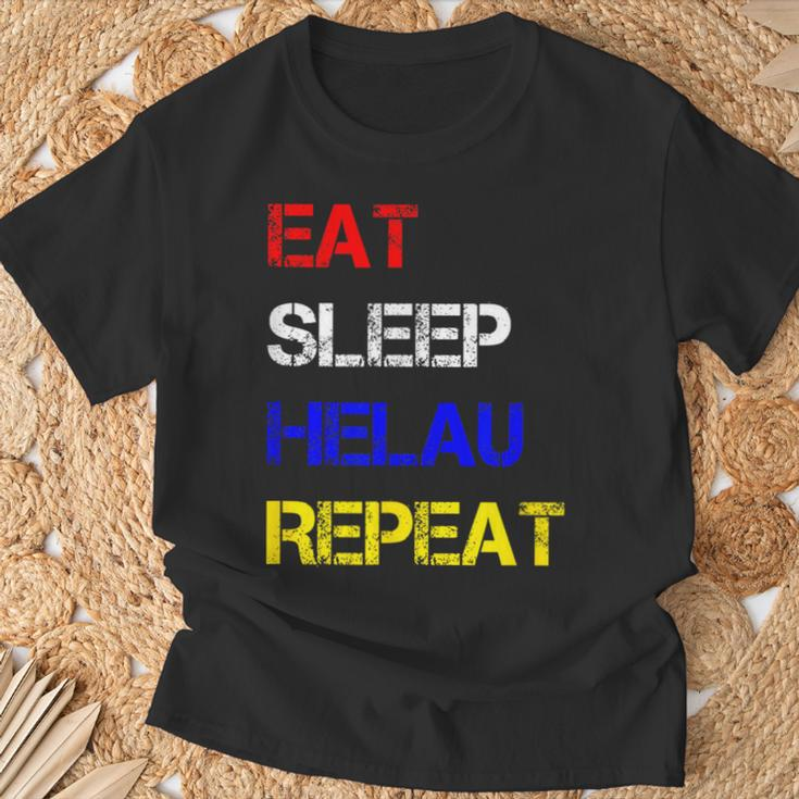 Eat Sleep Helau Repeat Fastnacht Mainz Party Celebrations T-Shirt Geschenke für alte Männer