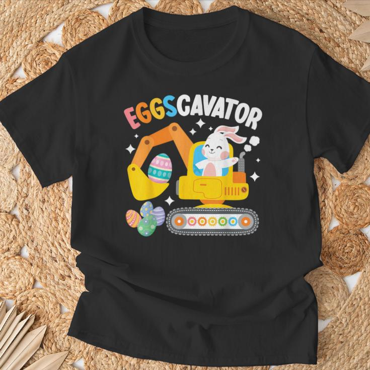 Eggscavator Easter Egg Hunt Construction Truck Toddler Boys T-Shirt Gifts for Old Men