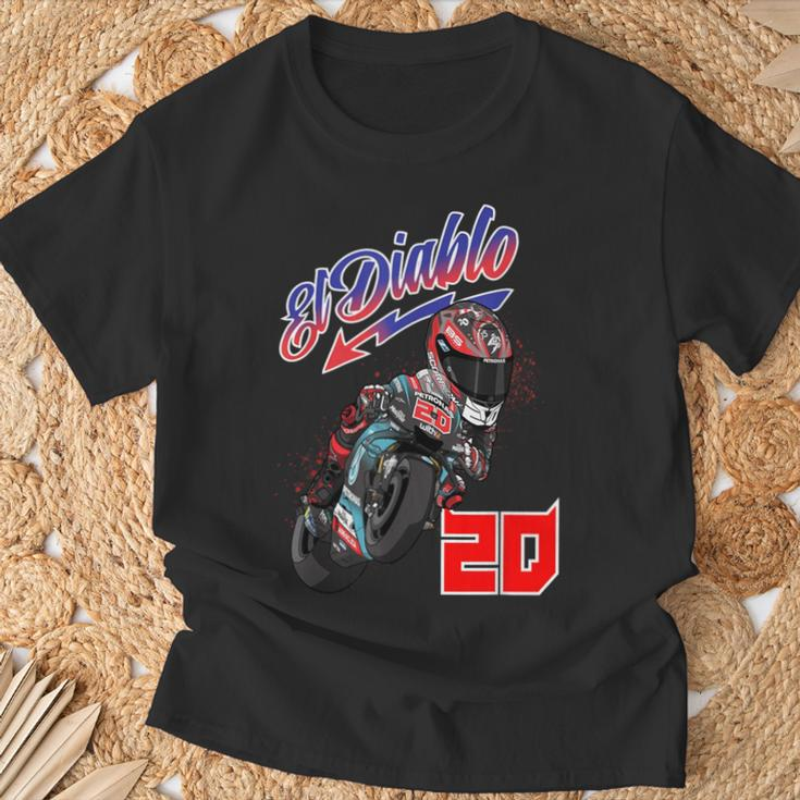 El Diablo Moto Superbike 20 T-Shirt Geschenke für alte Männer