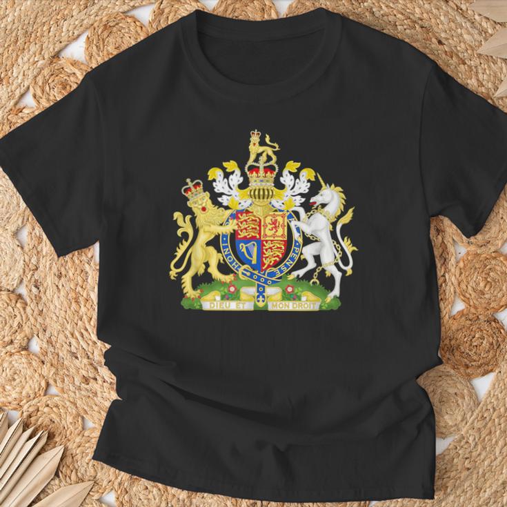 England Crest Flag Souvenir London T-Shirt Geschenke für alte Männer