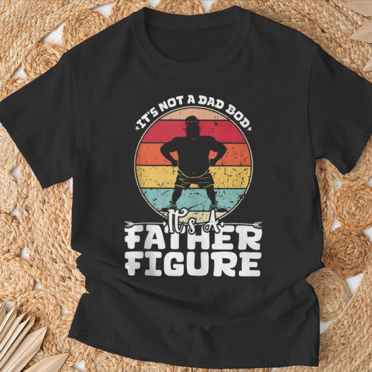 Es Ist Kein Papa Bod Es Ist Eine Figurater Lustigeratertag T-Shirt Geschenke für alte Männer