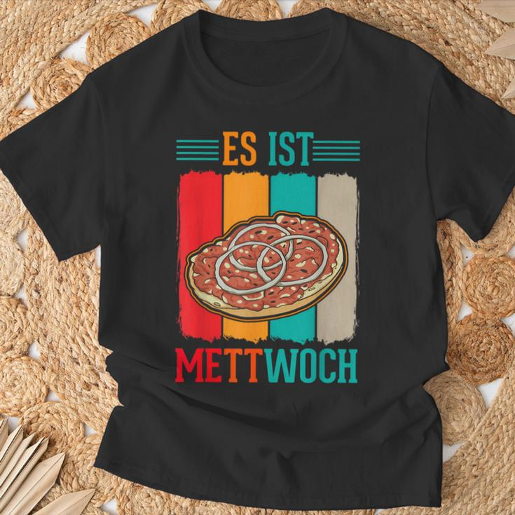 Es Ist Mettwoch Mett Mettigel Mett Brunchen S T-Shirt Geschenke für alte Männer