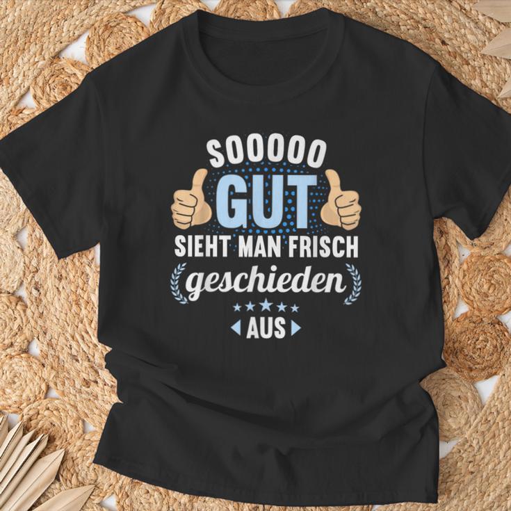 Exmann Exfrau Geschieden Separation Direction T-Shirt Geschenke für alte Männer