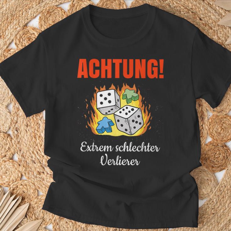 Extrem Schlechter Verlierer As A Board Game S T-Shirt Geschenke für alte Männer