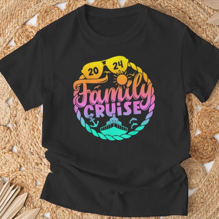 Family Cruise 2024 Matching Group Family Summer Vacation T-Shirt Gifts for Old Men