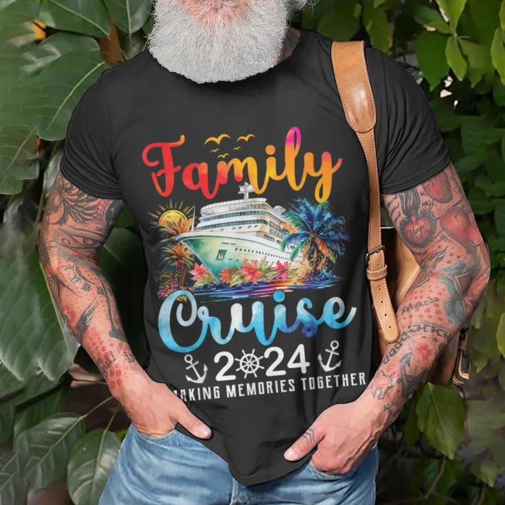 Family Cruise Ship Vacation Trip 2024 Family Cruise Matching T-Shirt Gifts for Old Men