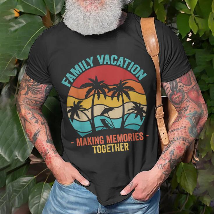 Family Vacation 2024 Beach Matching Family Vacation 2024 T-Shirt Gifts for Old Men