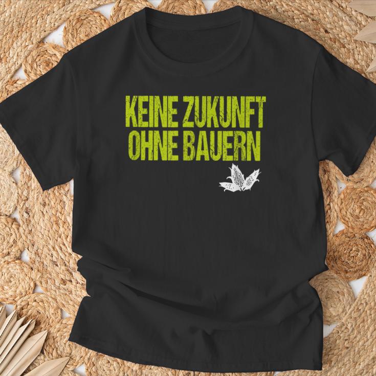 Farmers Demo Farmers Demonstration Keine Zukunft Ohne Farmers T-Shirt Geschenke für alte Männer