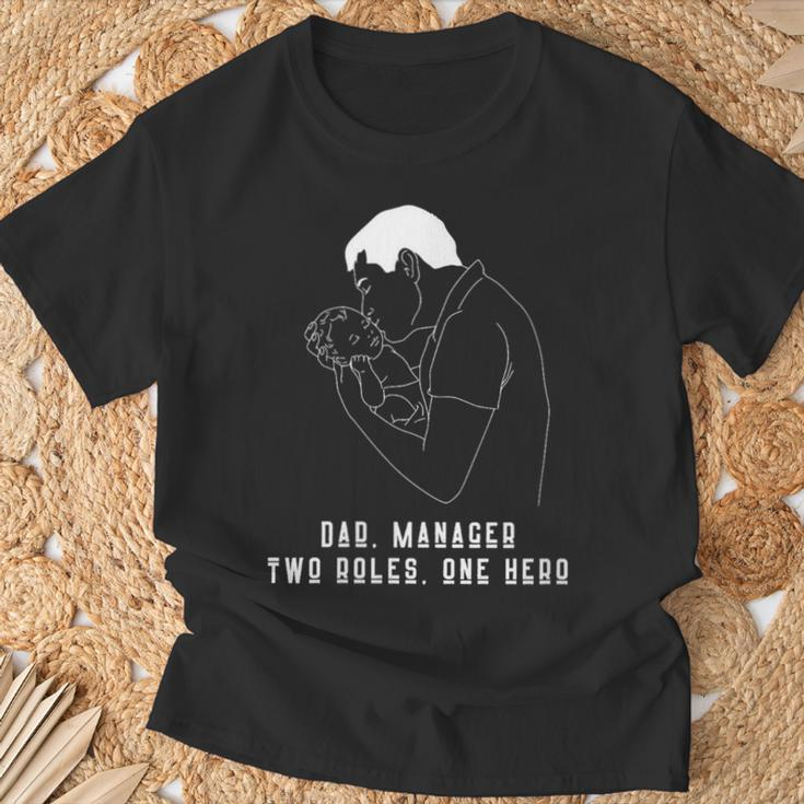 Make This Father's Day To Celebrate With Our Dad Manager T-Shirt Gifts for Old Men