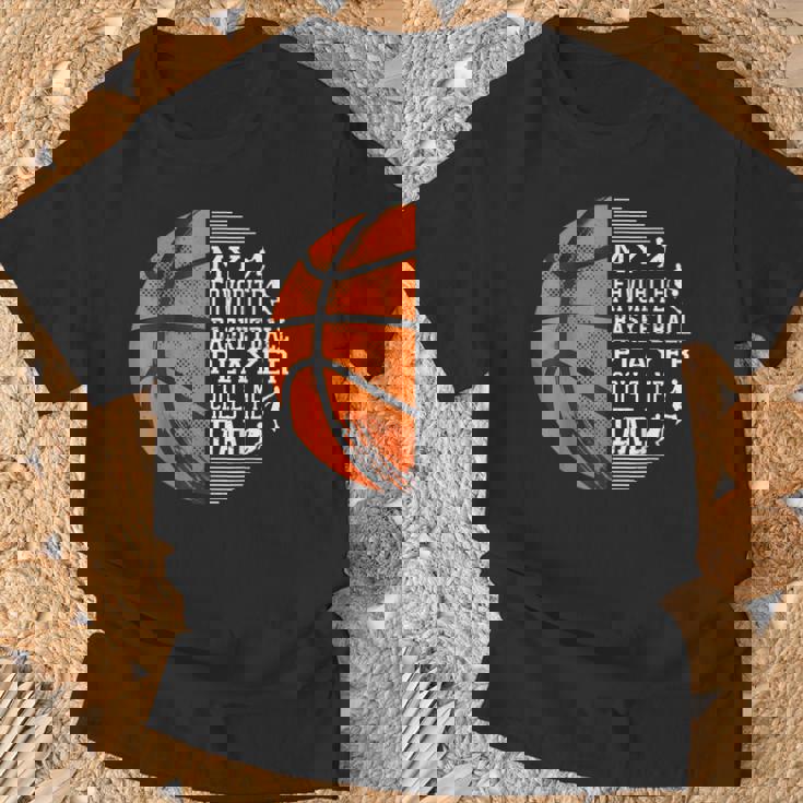 Player Calls Me Dad Gifts, Basketball Shirts