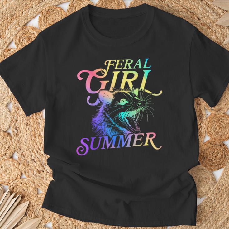 Feral Girl Summer Gifts, Feral Girl Summer Shirts