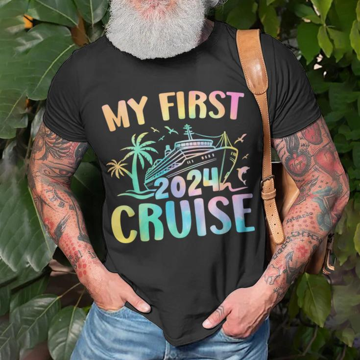 My First Cruise 2024 Vacation Matching Family Cruise Ship T-Shirt Gifts for Old Men