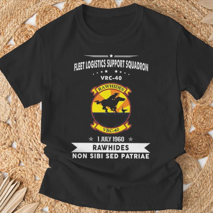 Fleet Logistics Support Squadron 40 Vrc T-Shirt Gifts for Old Men